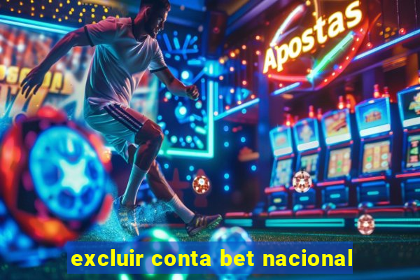 excluir conta bet nacional